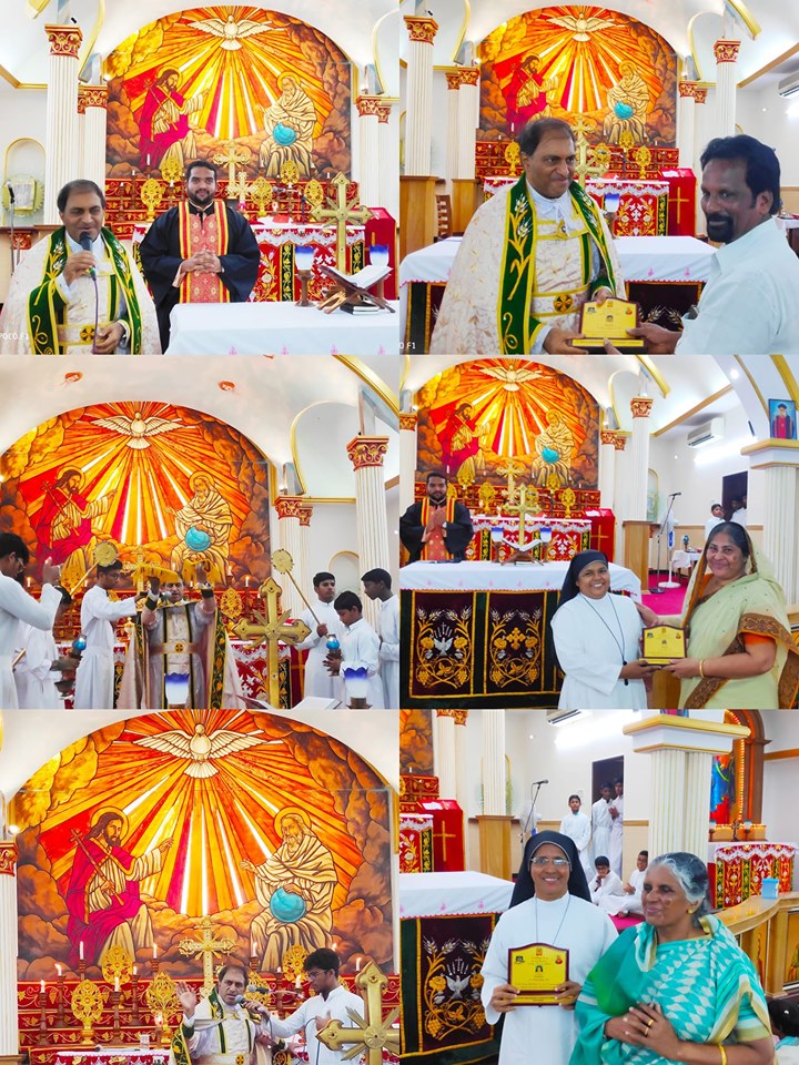 You are currently viewing Visit by Rev.Fr.George Ayyaneth OIC, Sr.Prateeksha SIC and Sr.Lucia SIC as part of our Jubilee Celebration