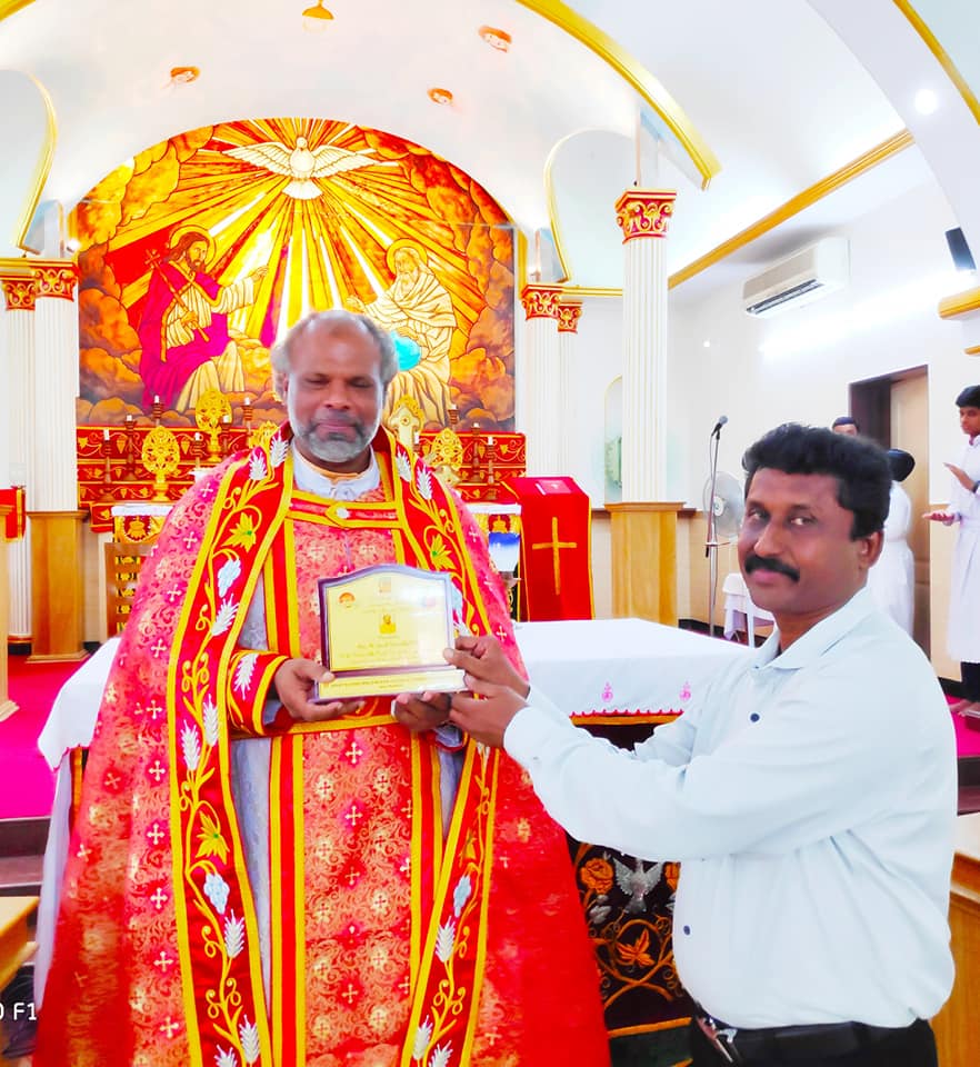 Read more about the article Visit of Rev.Fr Jacob Oravakkal OIC as part of Jubilee Celebration